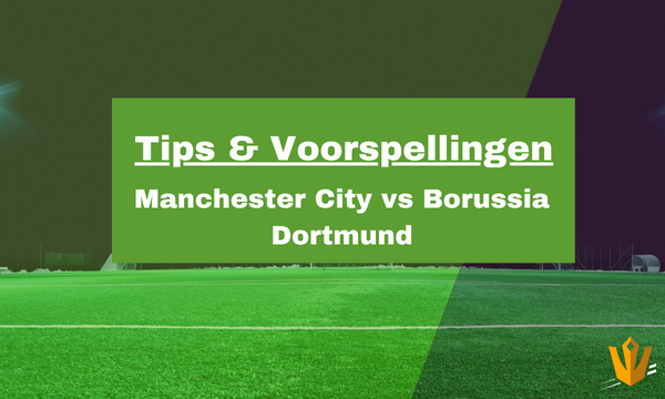 Manchester City-Borussia Dortmund voorspelling